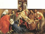 Roger Van Der Weyden Deposition Spain oil painting artist